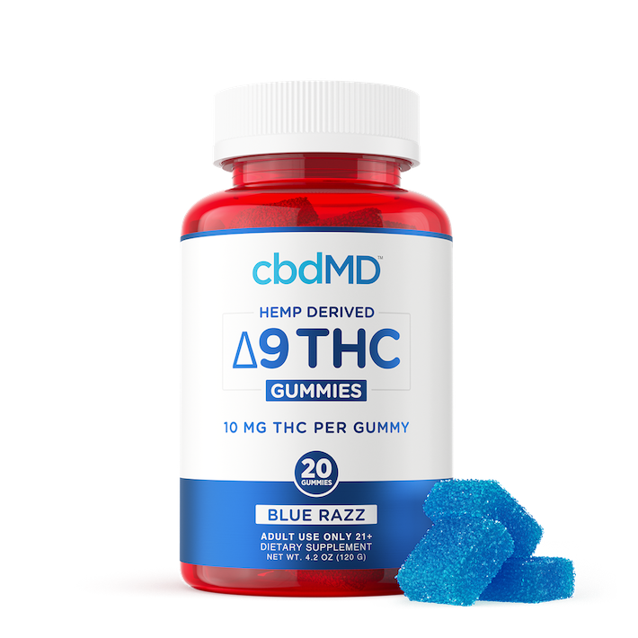 Quality delta-9 THC gummies with 10mg per serving