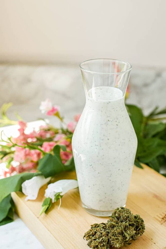 Cannabis infused ranch dressing
