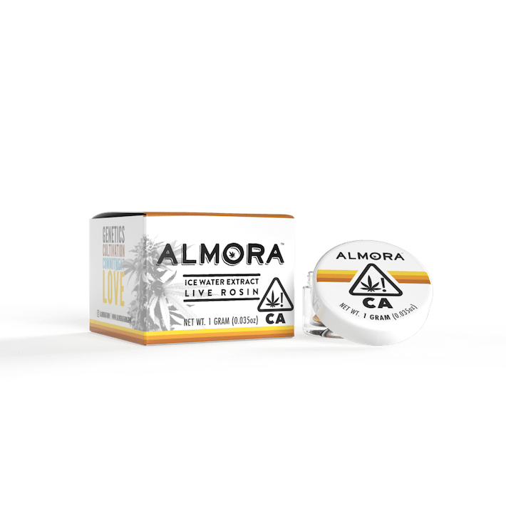 Almora cannabis live rosin extract