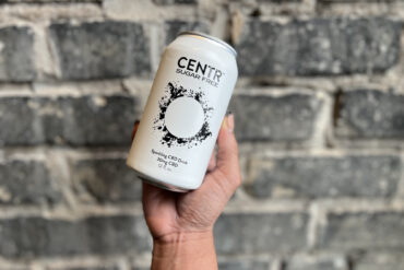 CBD sparkling drinks product by CENTR