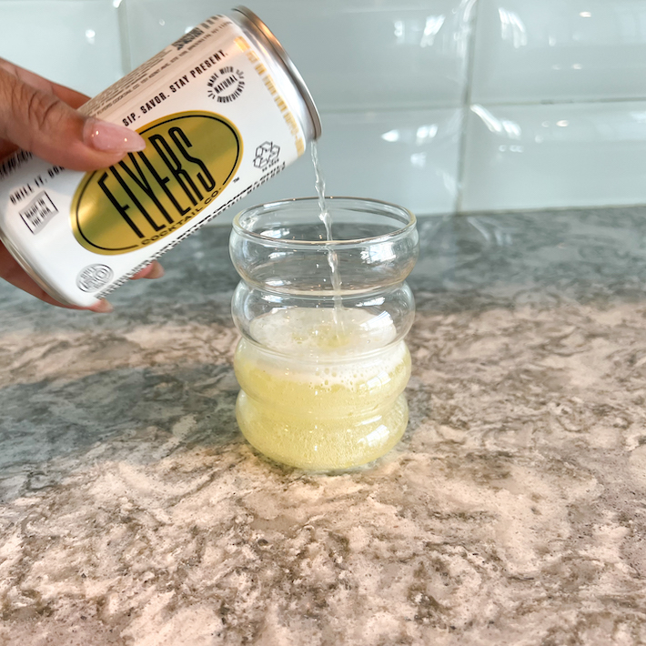 CBD non-alcoholic cocktail by Flyers
