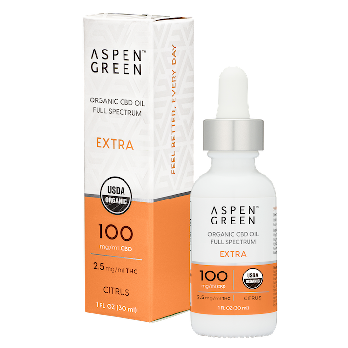 Strong CBD oil with THC