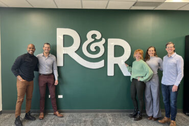 Co-founders of R&R CBD company at their headquarter office in Colorado