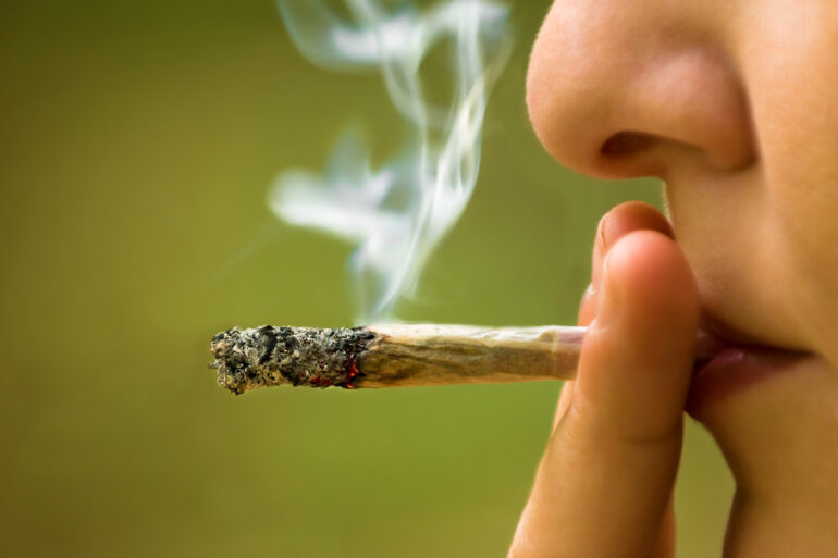 Smoking marijuana before a drug test