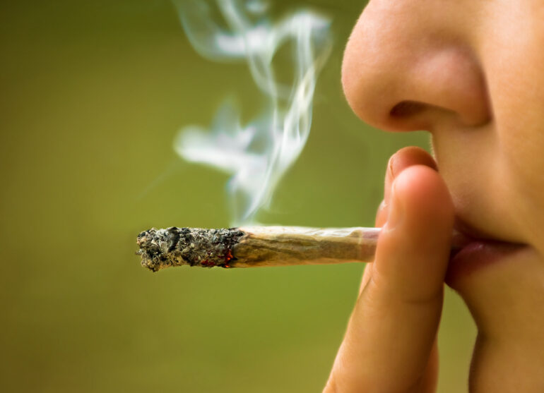 Smoking marijuana before a drug test