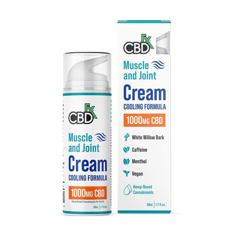 CBD cream for muscle and joint pain