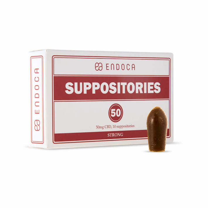 CBD suppositories for rectal administration
