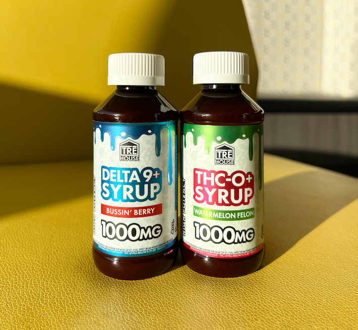 Quality testing two THC syrup products