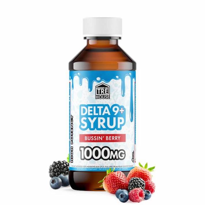 Delta-9 THC syrup with potent effects