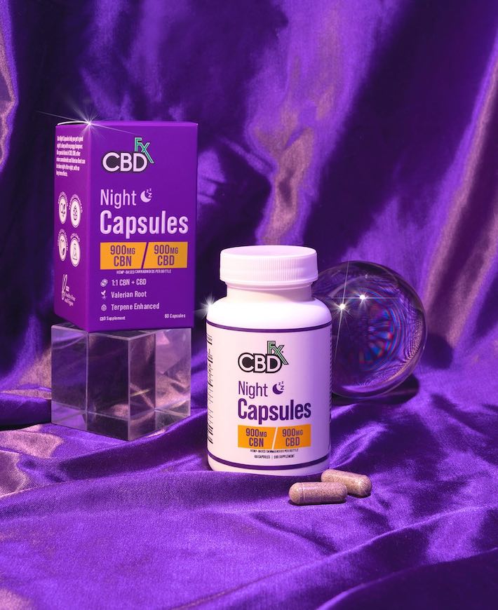 CBN capsules for sleep support
