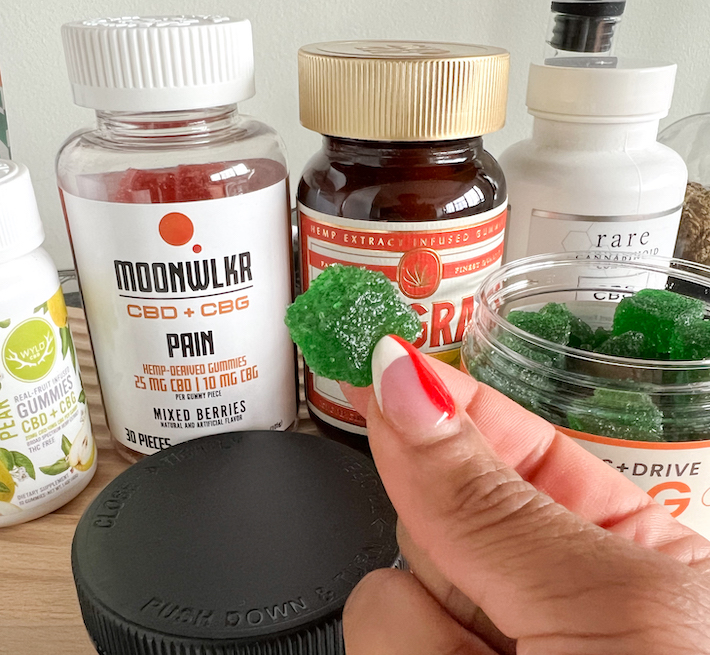 Testing the quality and flavor of various CBG gummies products