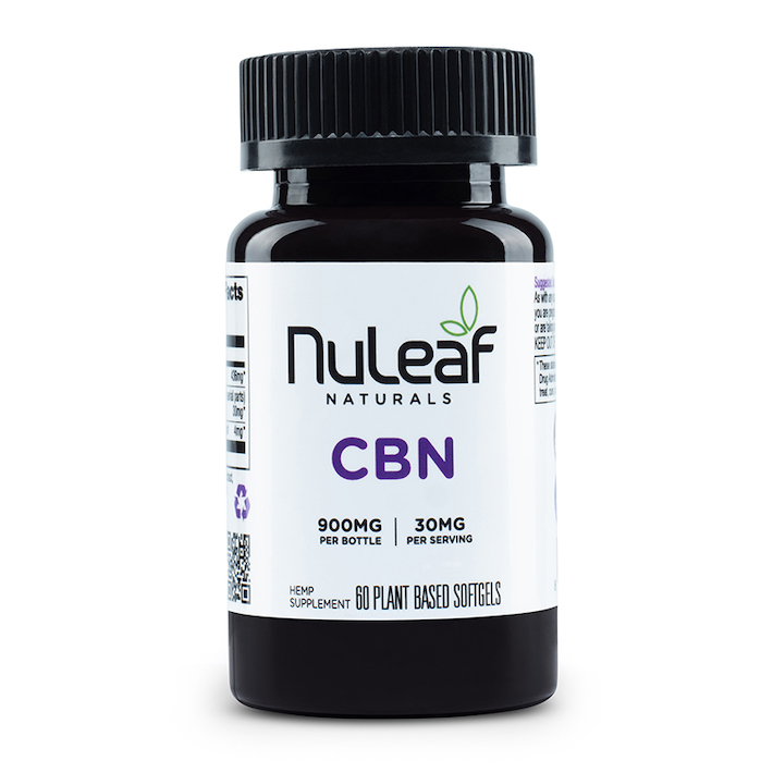 Concentrated CBN capsules for sleep
