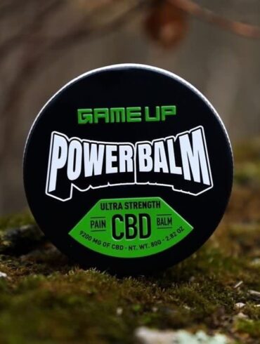Strong CBD topical balm for pain relief