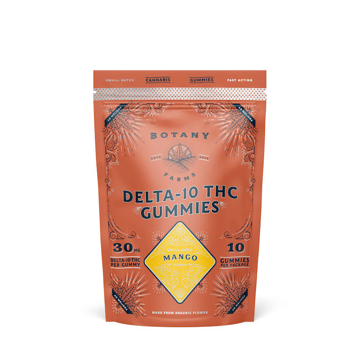Delta-10 THC gummies with 30mg per serving