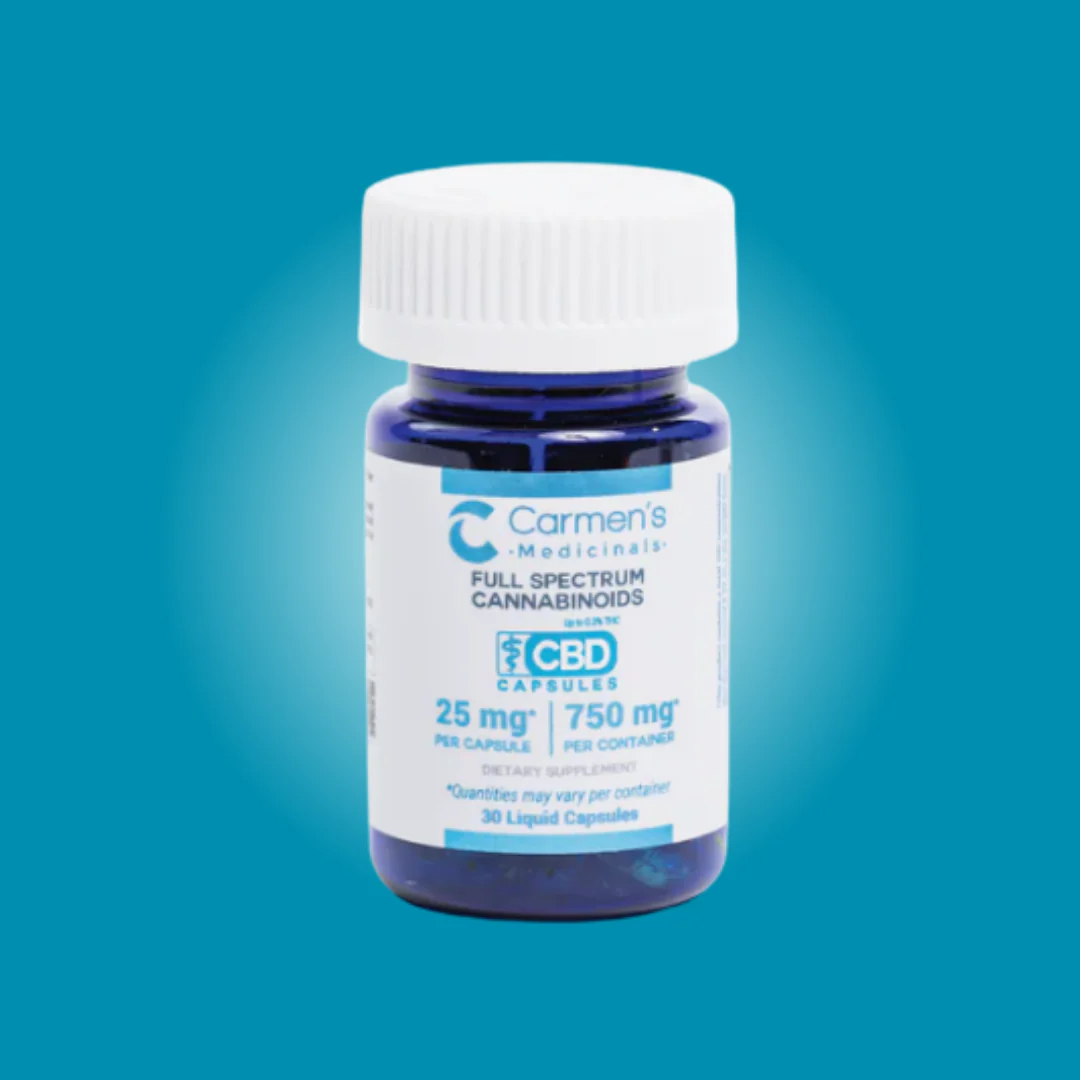 Carmen’s Medicinals CBD Capsules – 50 mg