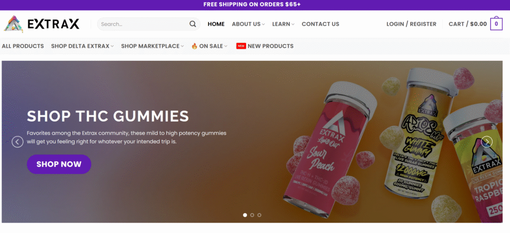Delta Extrax CBD store