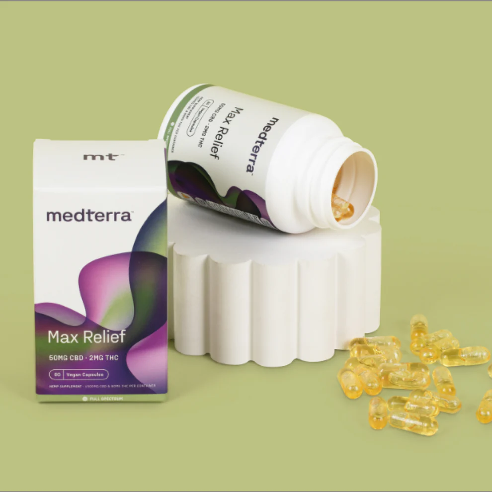Medterra Max Relief Full Spectrum Capsules