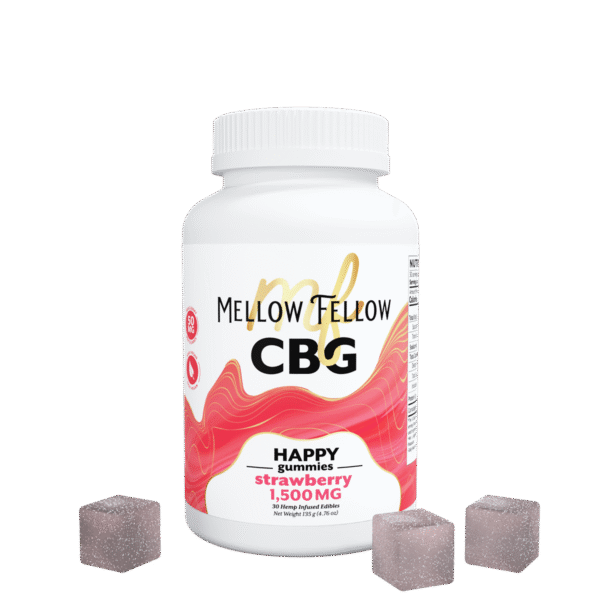 Mellow Fellow Happy CBG Gummies