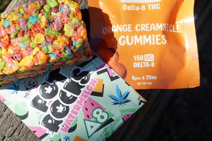 Delta-8 THC edibles sold legally nationwide