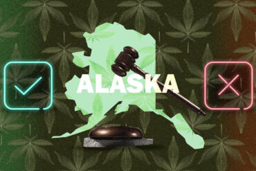 Marijuana legality map in Alaska