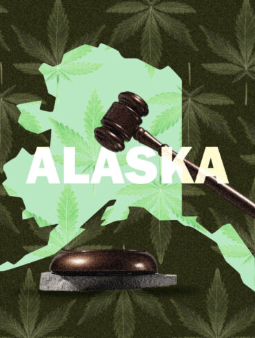 Marijuana legality map in Alaska
