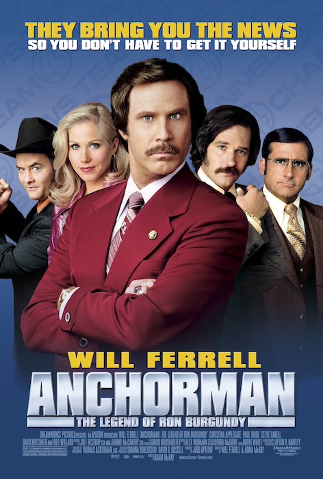 Anchorman movie cover