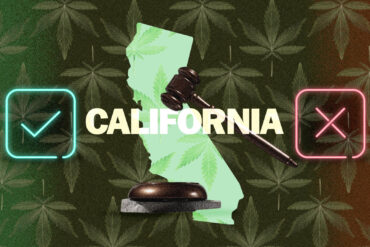 Map of marijuana laws in California