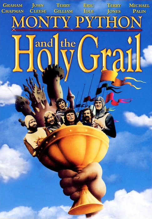 Monty Python and the Holy Grail movie cover