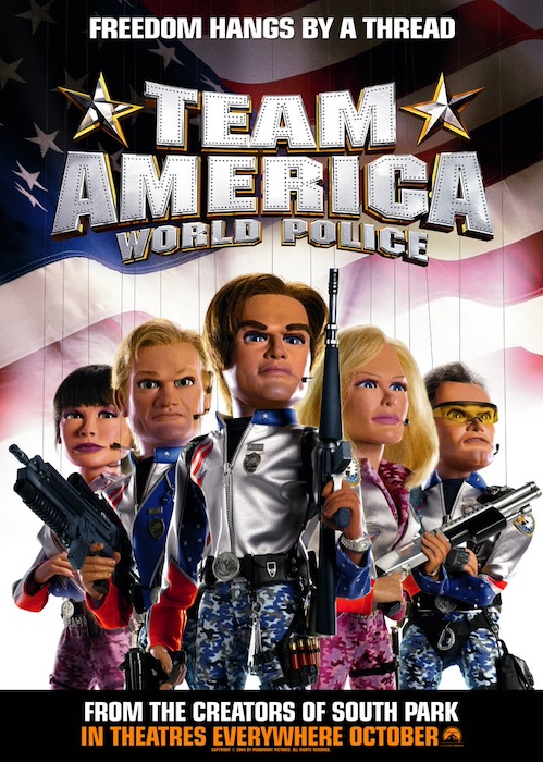Team America World Police movie cover