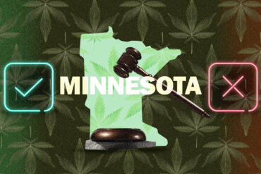 Minnesota marijuana laws map