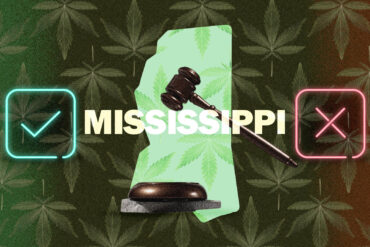 Mississippi marijuana legality map