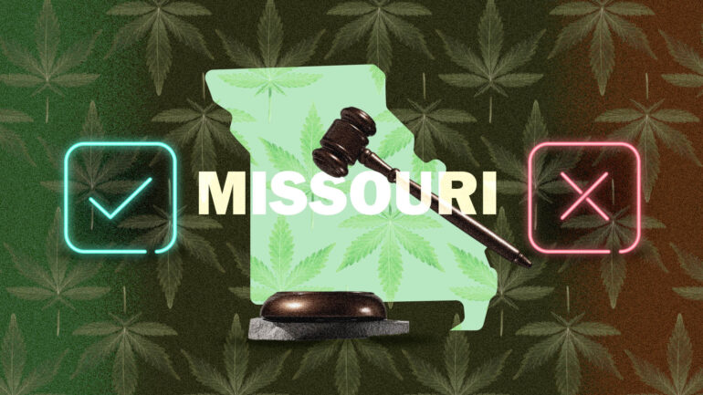 Missouri weed laws map