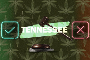 Tennessee marijuana laws map