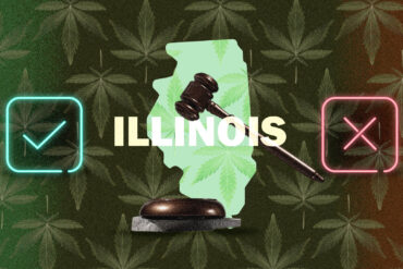 Illinois cannabis laws map