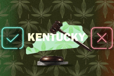 Kentucky marijuana laws map