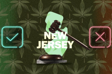 New Jersey cannabis laws map