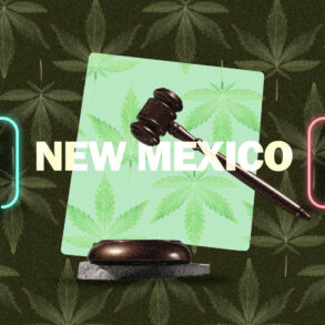 New Mexico map of marijuana laws