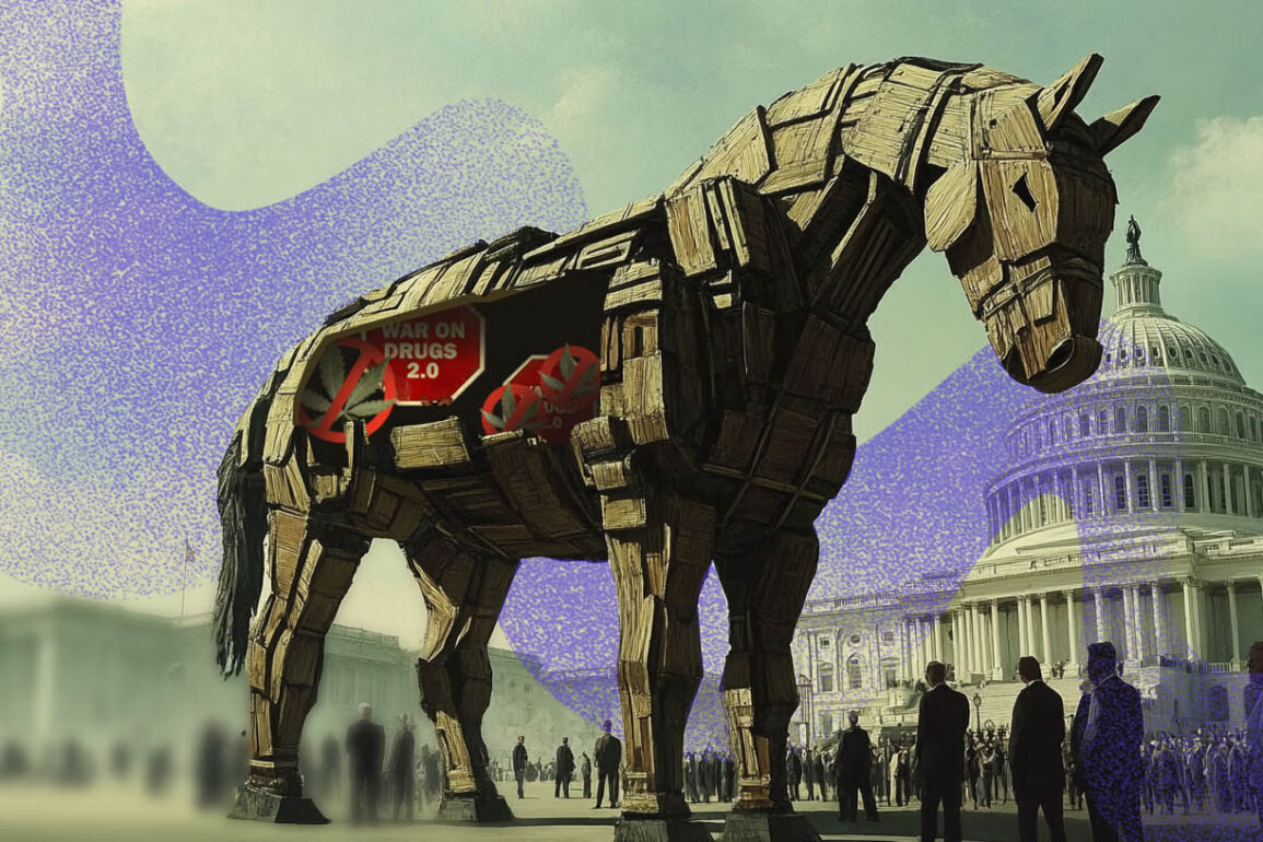 Trojan horse illustration and Smart Approaches to Marijuana organization