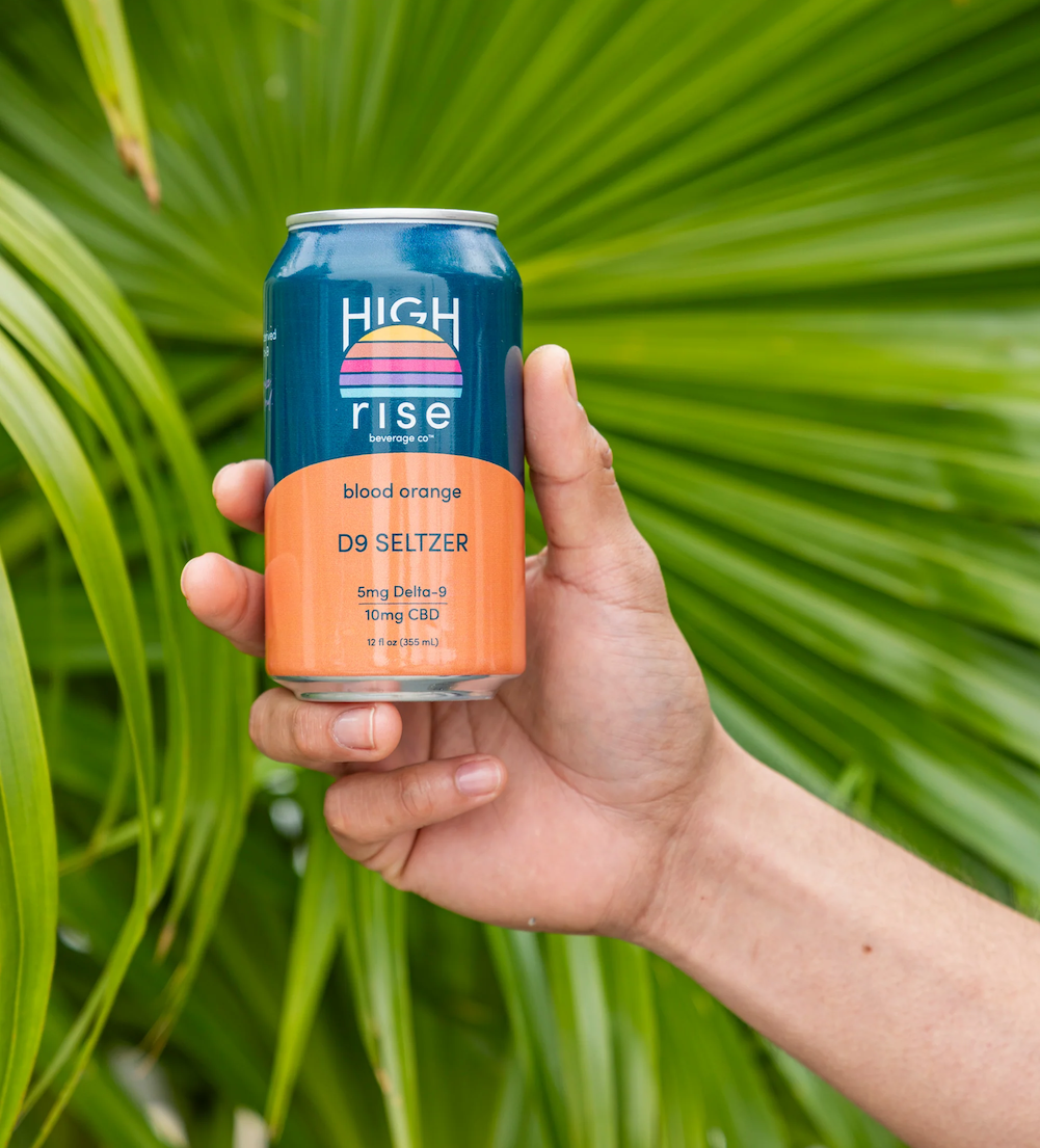 High Rise Blood Orange 10 mg THC Seltzer
