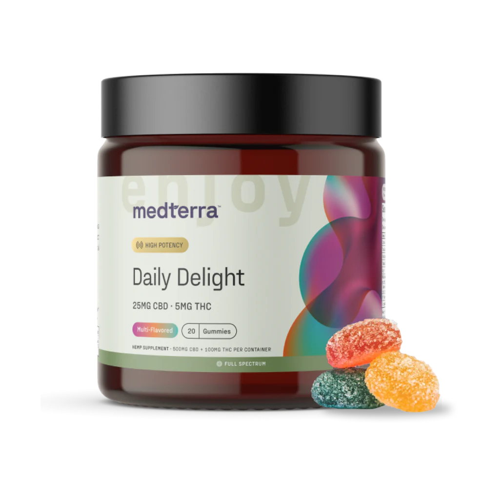 Medterra Daily Delight THC Gummies