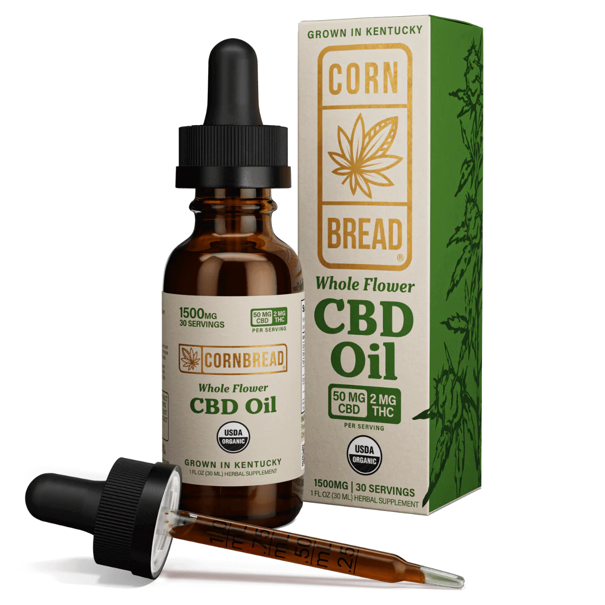 Cornbread Hemp Whole Flower CBD Oil