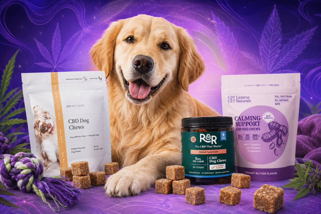 Best CBD Chews for Dogs in 2026