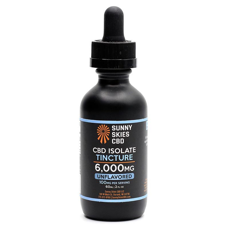 Sunny Skies CBD Isolate Tincture